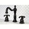 Kingston Brass KS1975TX 8" Widespread Bathroom Faucet, Oil Rubbed Bronze KS1975TX - alternate 5